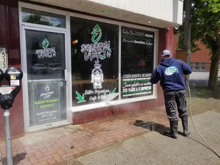 Nettoyage de béton Centre-du-Québec